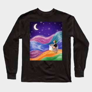 Storm and a Teacup Long Sleeve T-Shirt